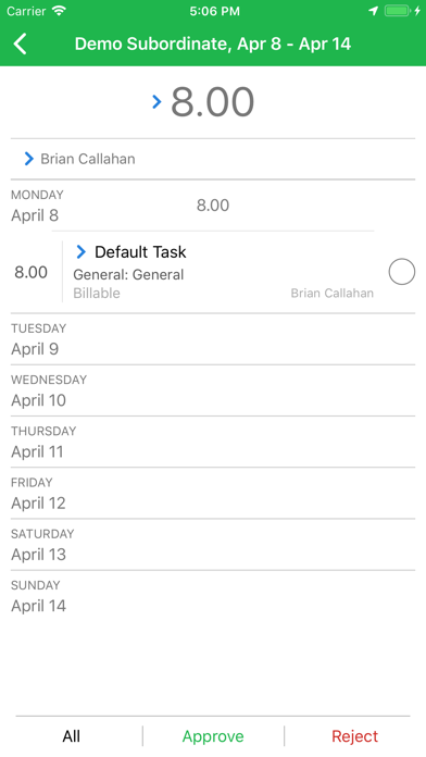 How to cancel & delete Nexonia Timesheets from iphone & ipad 3