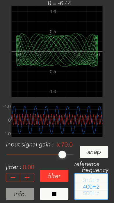 Sound Lissajous Meter screenshot 3