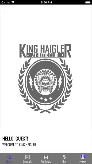 King Haigler Athletic Club screenshot 2