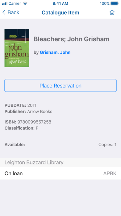 Bedfordshire Libraries screenshot 4