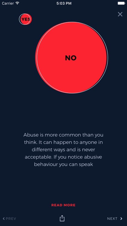 Oi - Be a voice against abuse