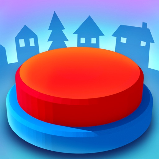 Retro Button Town iOS App