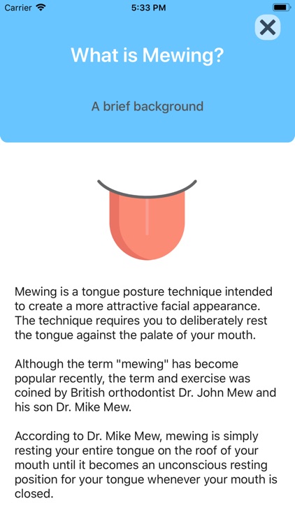 Mewing Ring - A device that improves your facial appearance