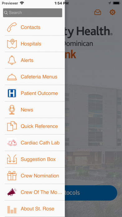 ems link by Dignity Health screenshot 2