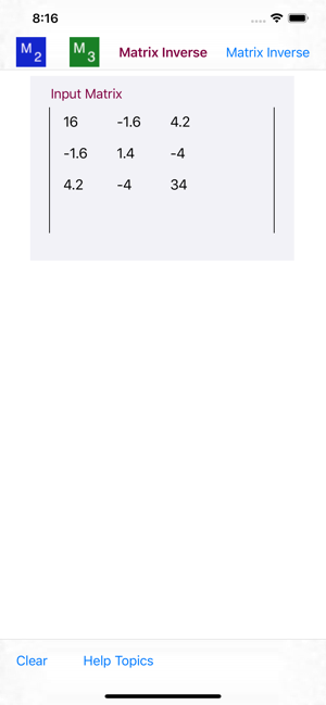 Matrix Inverse Calculator(圖9)-速報App