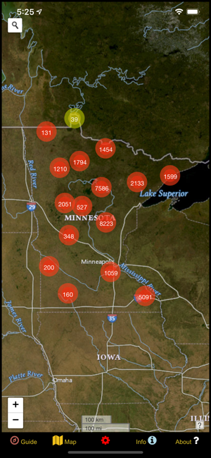 Minnesota Mushroom Forager Map(圖1)-速報App