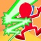 Shoot bad guys with your laser gun