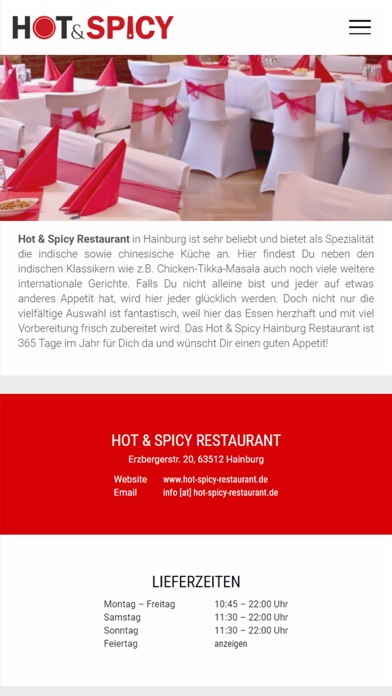 How to cancel & delete Hot and Spicy (Hainburg) from iphone & ipad 1
