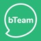 bTeam Chat is a tool for work-related communication