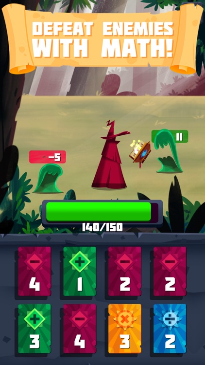 Arithmagic - Math Wizard Game screenshot-0