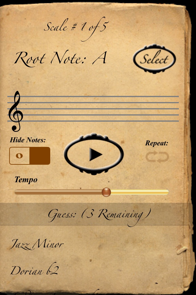 Scales & Modes: The Quiz screenshot 4