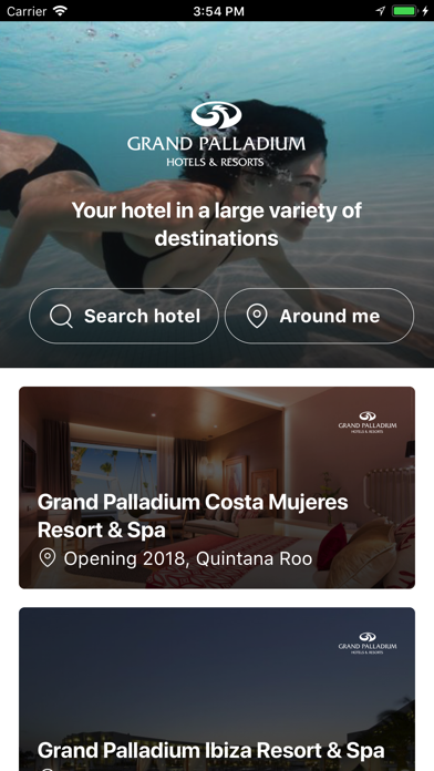 How to cancel & delete Grand Palladium Hotels&Resorts from iphone & ipad 1