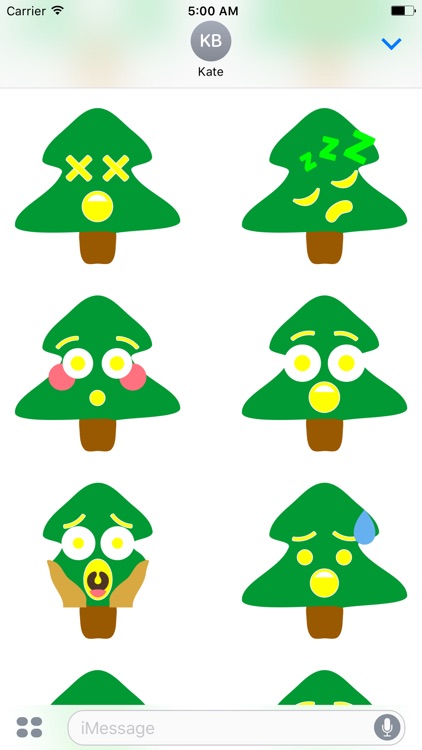 New Christmas Tree Stickers