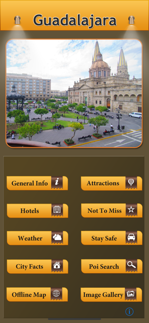Guadalajara Offline Map Guide(圖1)-速報App