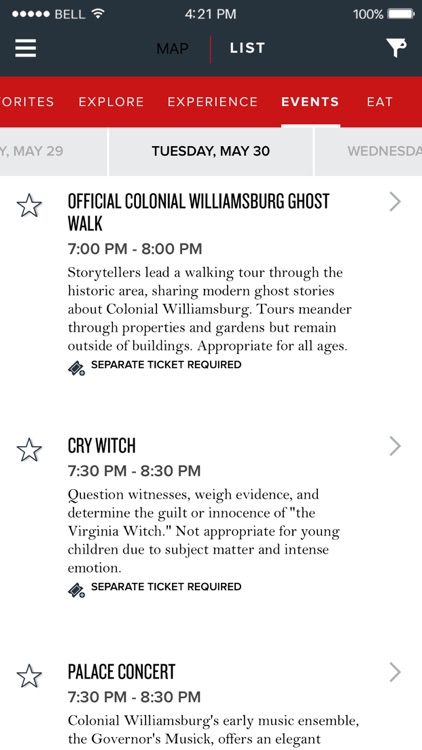 Colonial Williamsburg Explorer