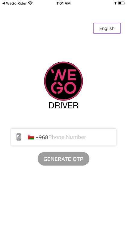 WeGo Driver