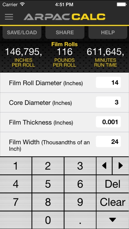 Arpac Calc screenshot-3