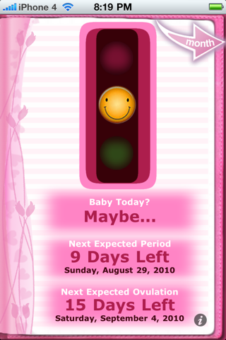 Maybe Baby™ Fertility Tracker screenshot 3