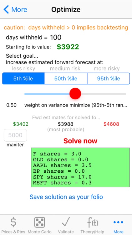 MCarloRisk for Stocks & ETFs screenshot-7