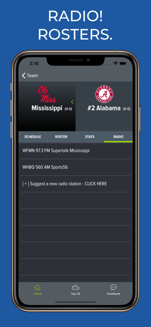 Mississippi Football Schedules(圖2)-速報App