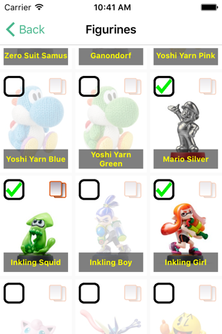 amiibo collection manager. screenshot 2