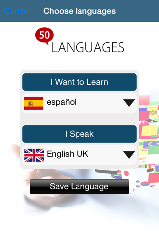50 languages screenshot 2