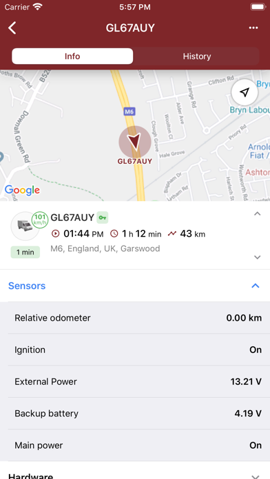 Vanguarder Vehicle Tracking screenshot 2