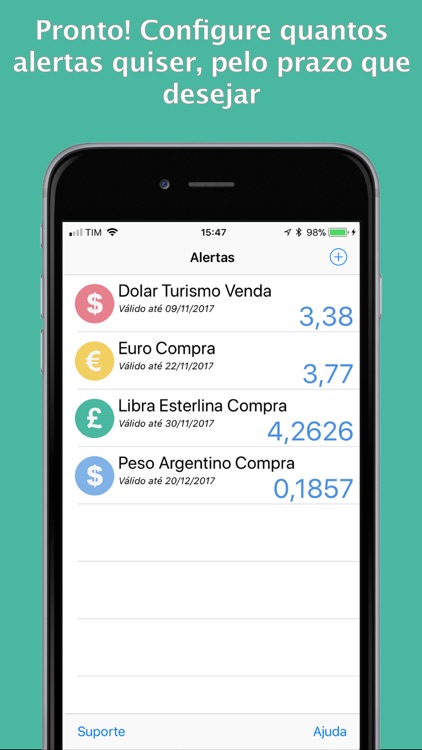 Alerta Câmbio screenshot-3