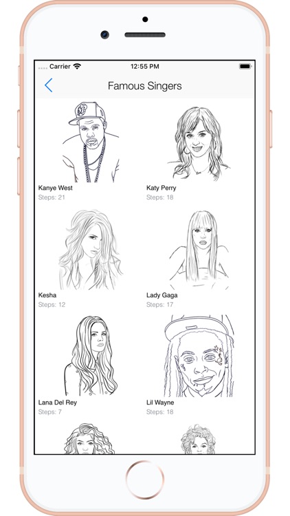 Draw Famous People screenshot-4