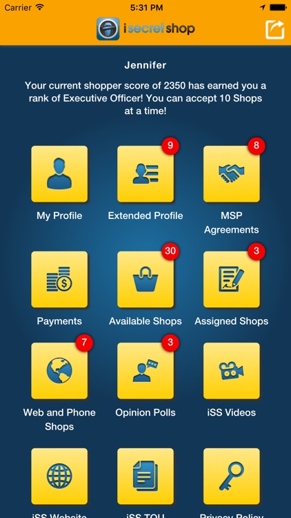 iSecretShop - Mystery Shopping