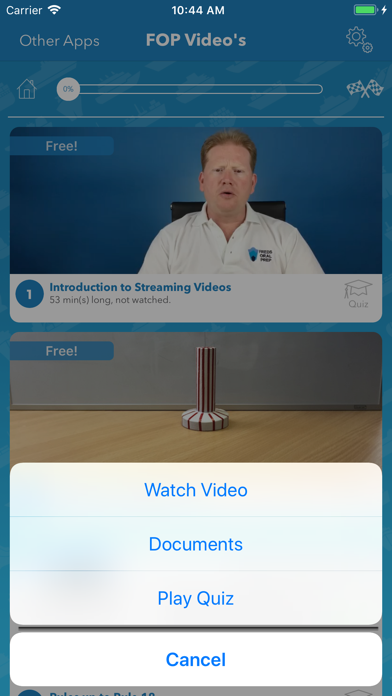 How to cancel & delete Fred's Oral Prep Videos from iphone & ipad 2