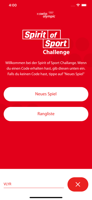 Spirit of Sport Challenge