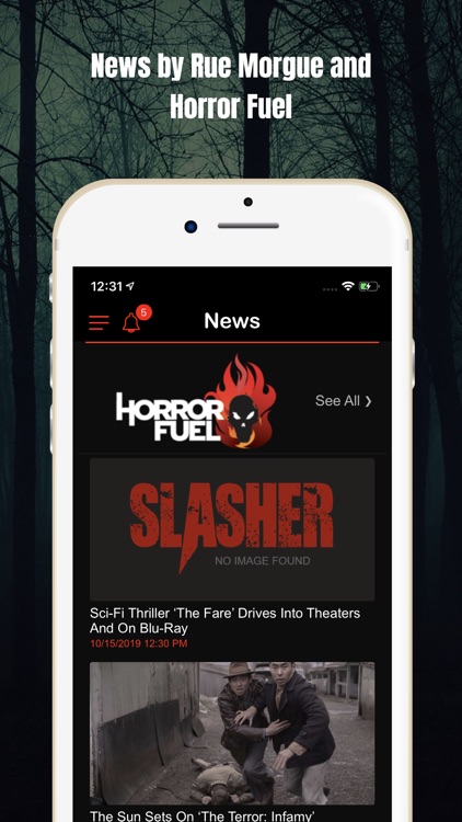 Slasher Horror Social Network