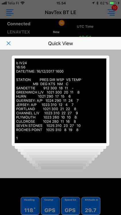 Nasa NavTex BT LE screenshot-8