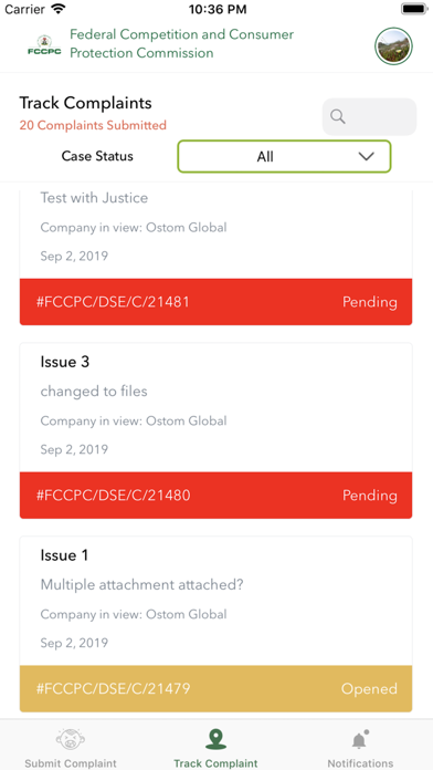 FCCPC Consumer Complaints screenshot 3