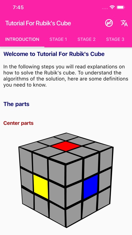 Tutorial For Rubik's Cube
