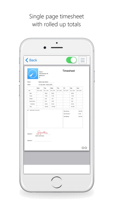 How to cancel & delete Timesheet Tracking from iphone & ipad 3