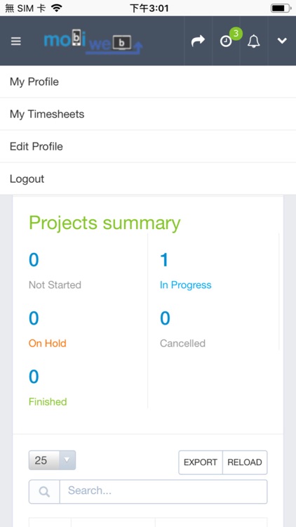 mobiweb crm screenshot-3