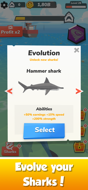 Idle Shark Earth - Mega Tycoon(圖3)-速報App