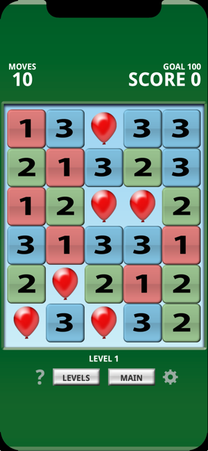 Number Match 3 Learning Game