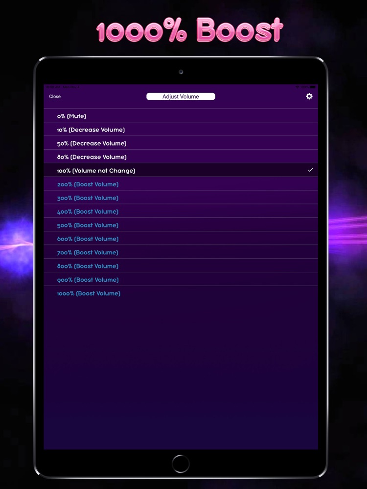 Max Volume Booster App for iPhone - Free Download Max Volume Booster
