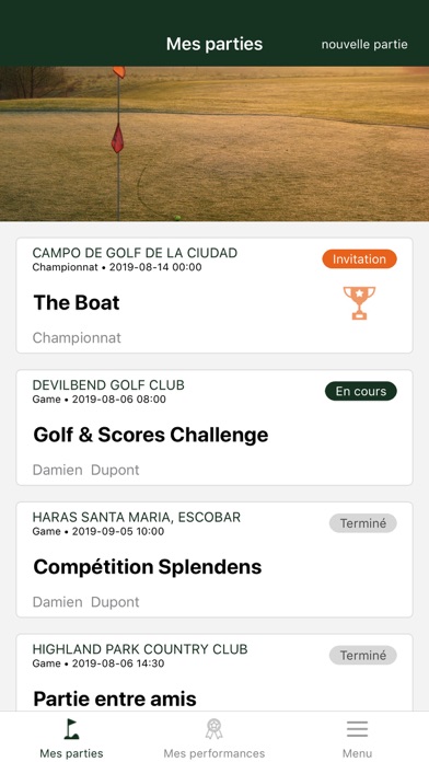Golf & Scores screenshot 2