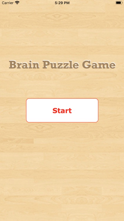 Brain Puzzle Game