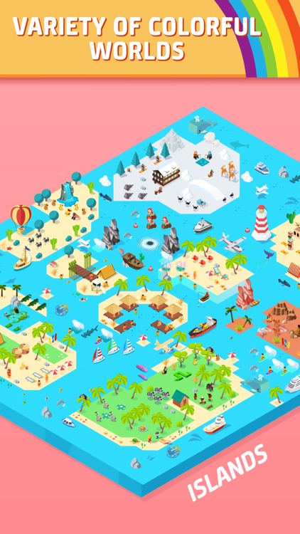 Color Land - Build by Number screenshot-4