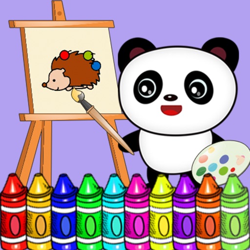 Coloring Cartoon From Scratch icon