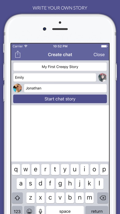 How to cancel & delete Creepy - Chat Stories from iphone & ipad 4