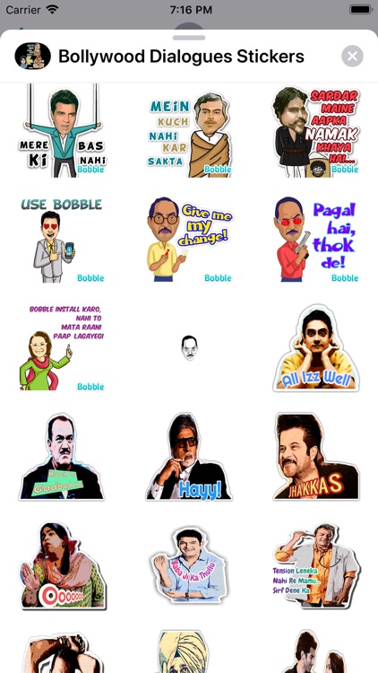 Bollywood Dialogues Stickers screenshot-4