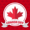 Happy Canada Day Stickers