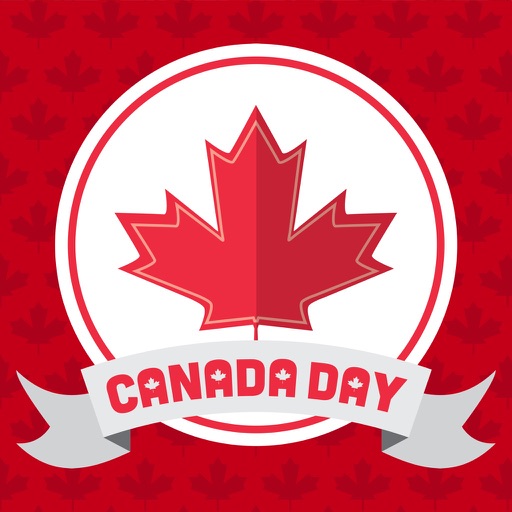 Happy Canada Day Stickers iOS App