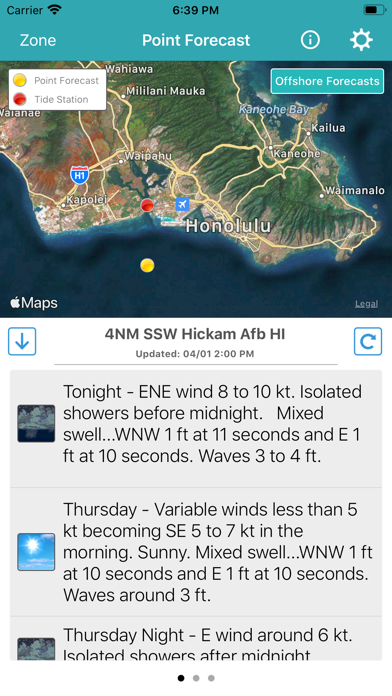 NOAA Marine Forecast & Weatherのおすすめ画像1